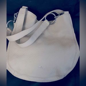 Vince Camuto Beige leather bag